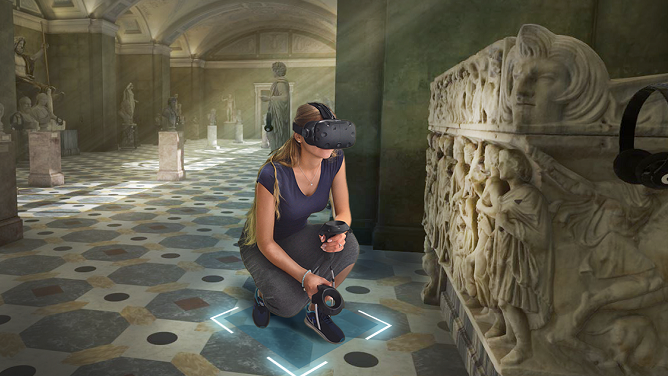 Статуи Эрмитажа ближе в VR. Музей как объект Индустрии 4.0